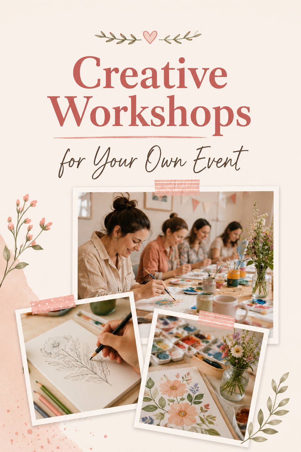 Workshops for your own event