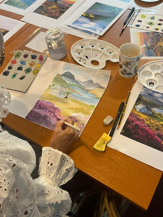 Composition and Creative Decisions at Saltburn Summer Arts Club 21,7,26