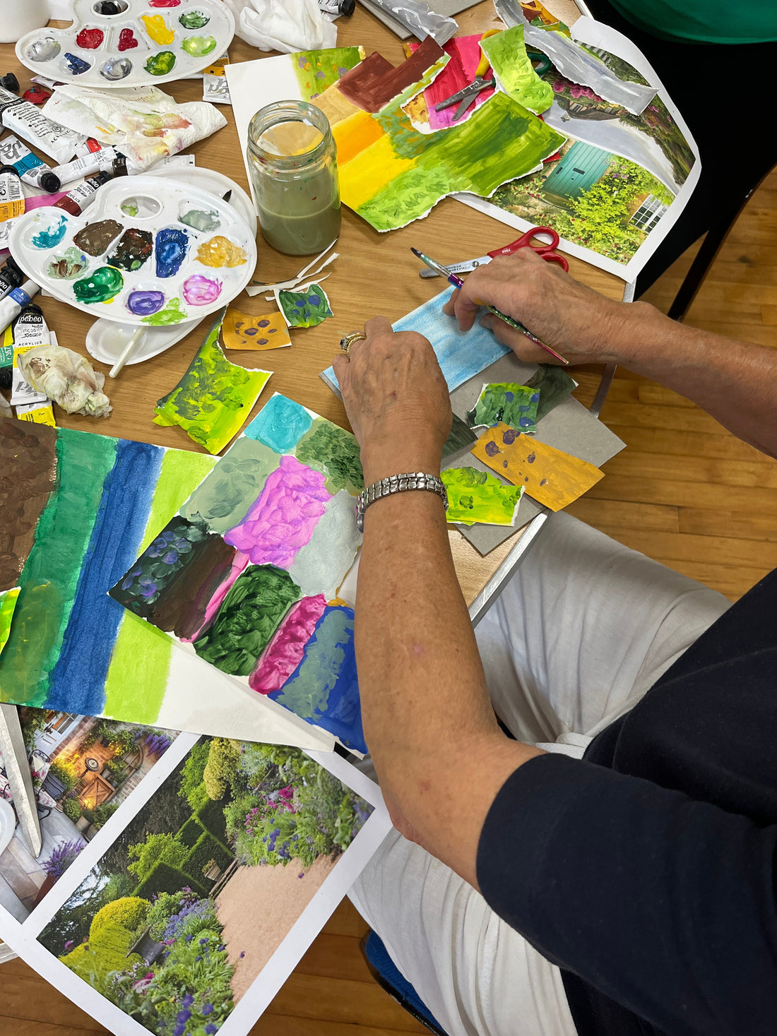 Collage and Creativity at Great Ayton Art Club 6.8.26