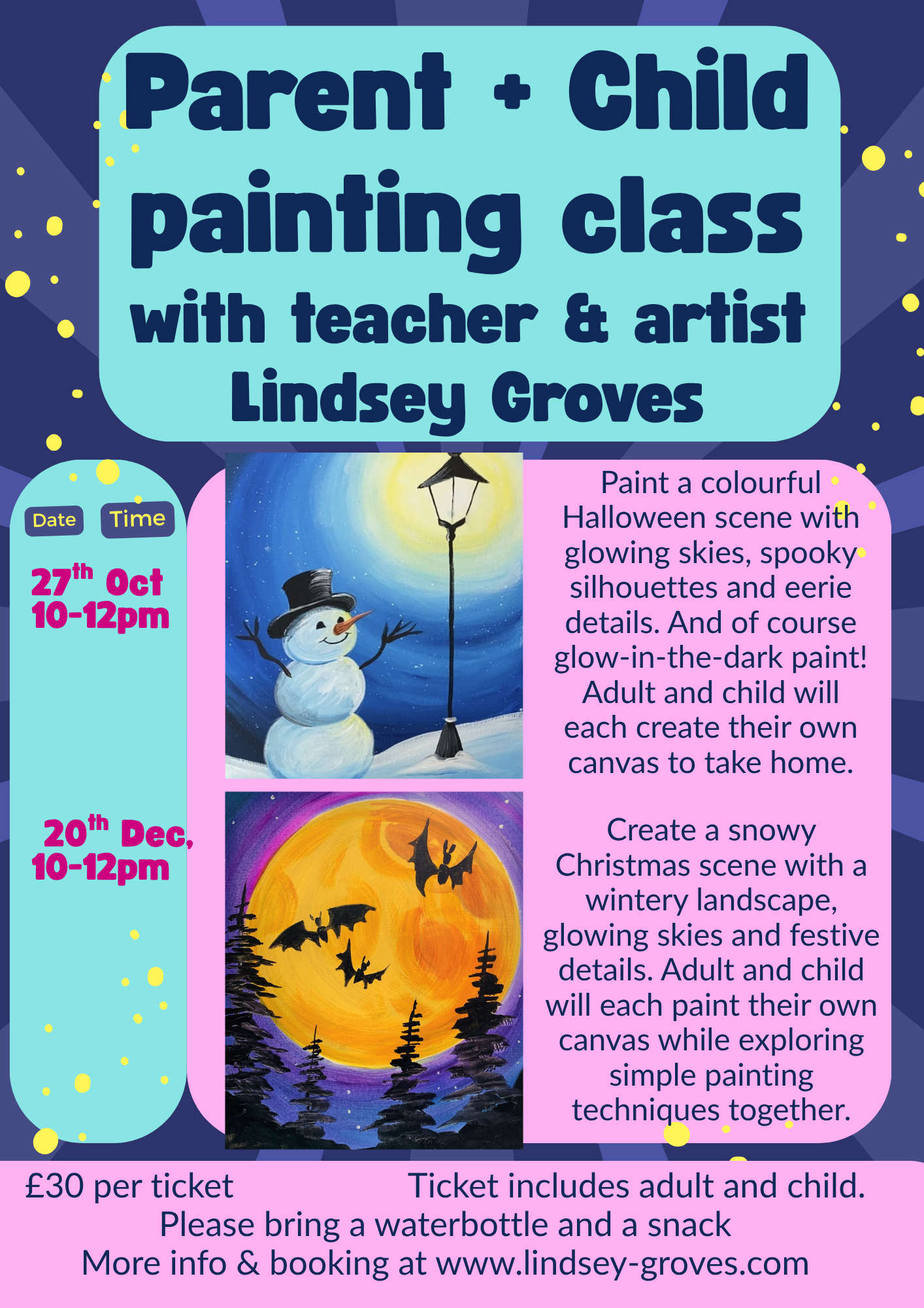 Parent + Child Art Workshop Swainby