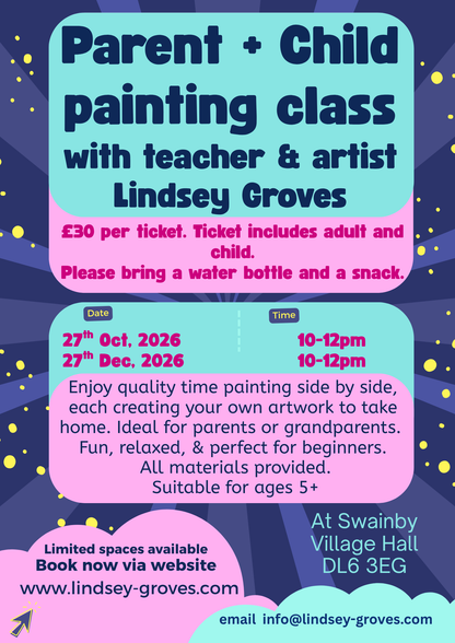 Parent + Child Art Workshop Swainby