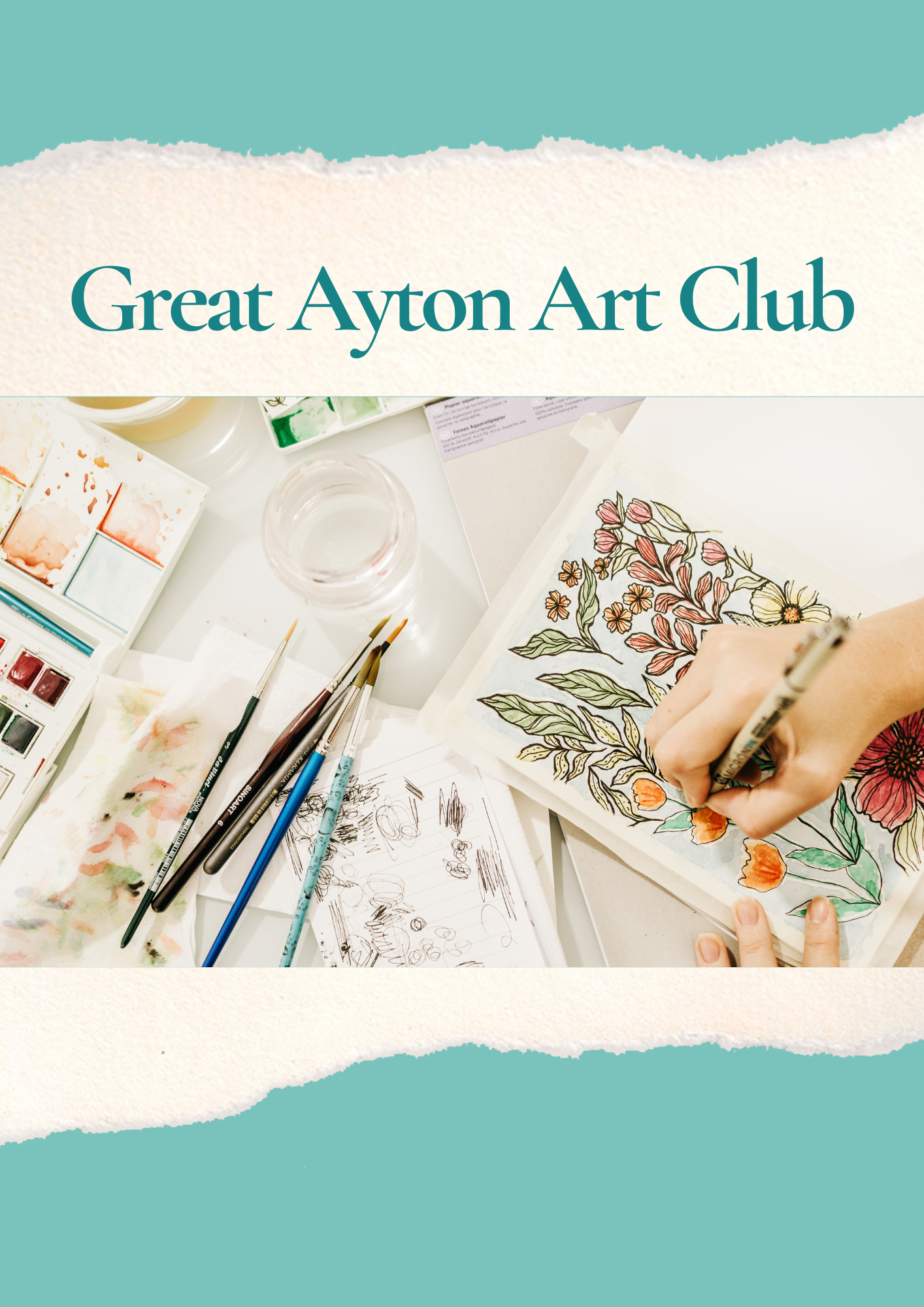Great Ayton Art Club for adults 2026