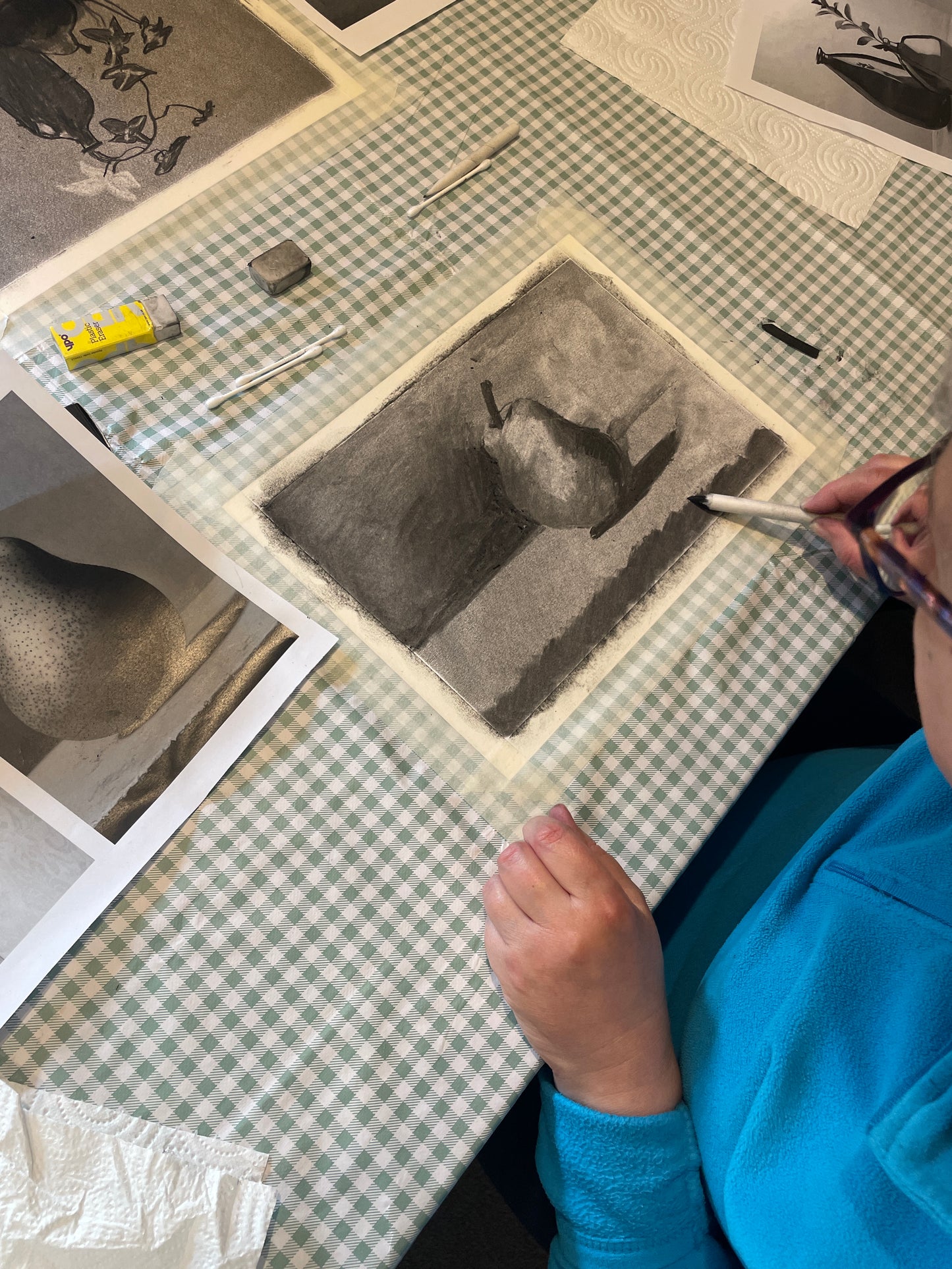 Swainby Art Workshops Charcoal and Chalk