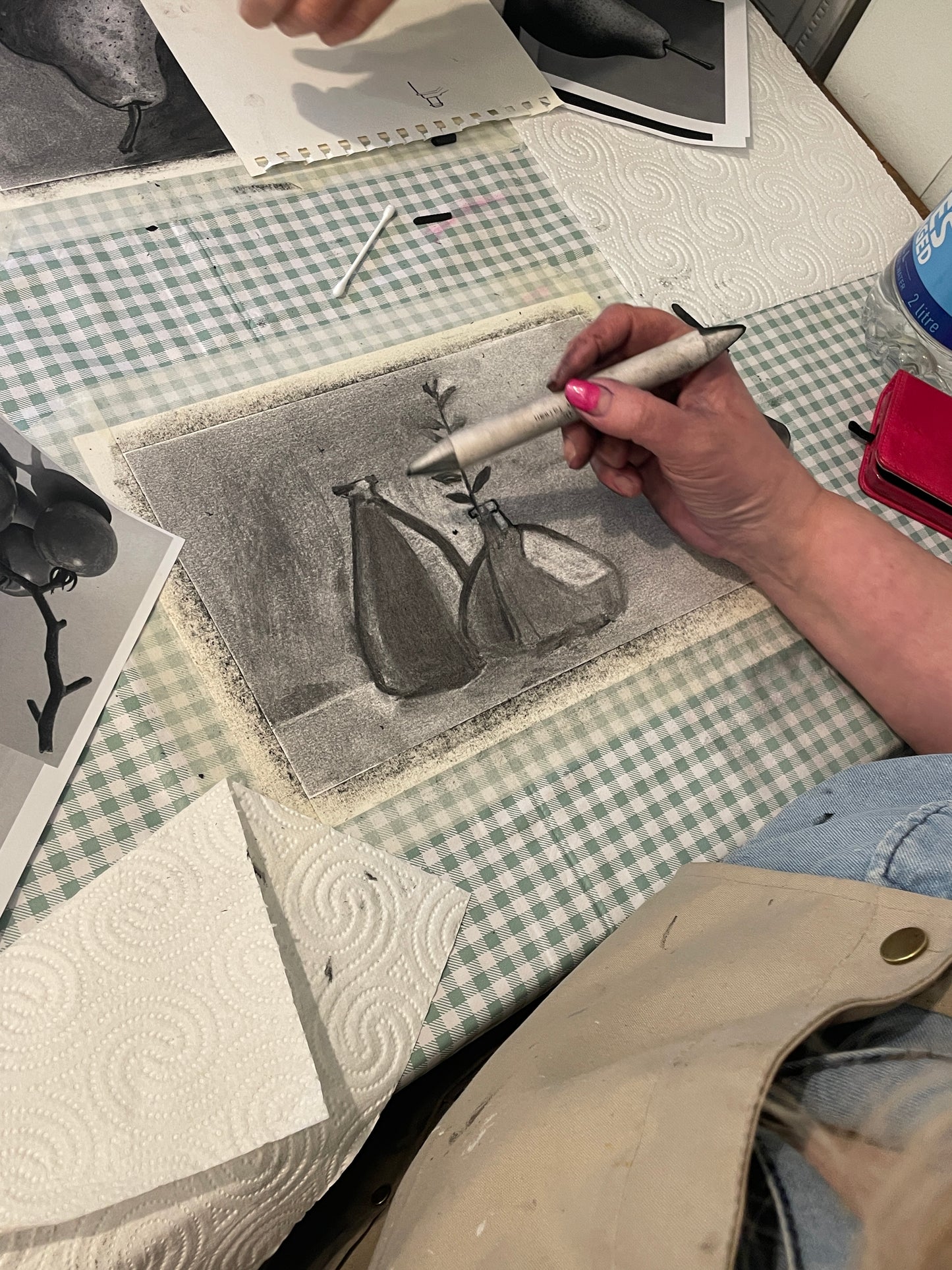 Swainby Art Workshops Charcoal and Chalk