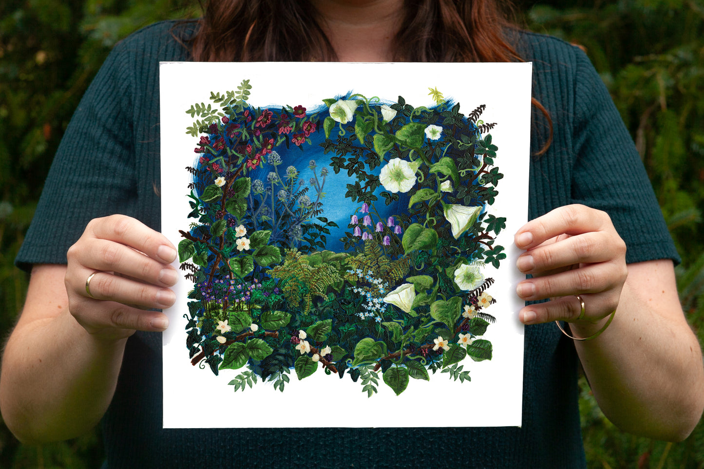 Bindweed & Brambles - Hand Finished