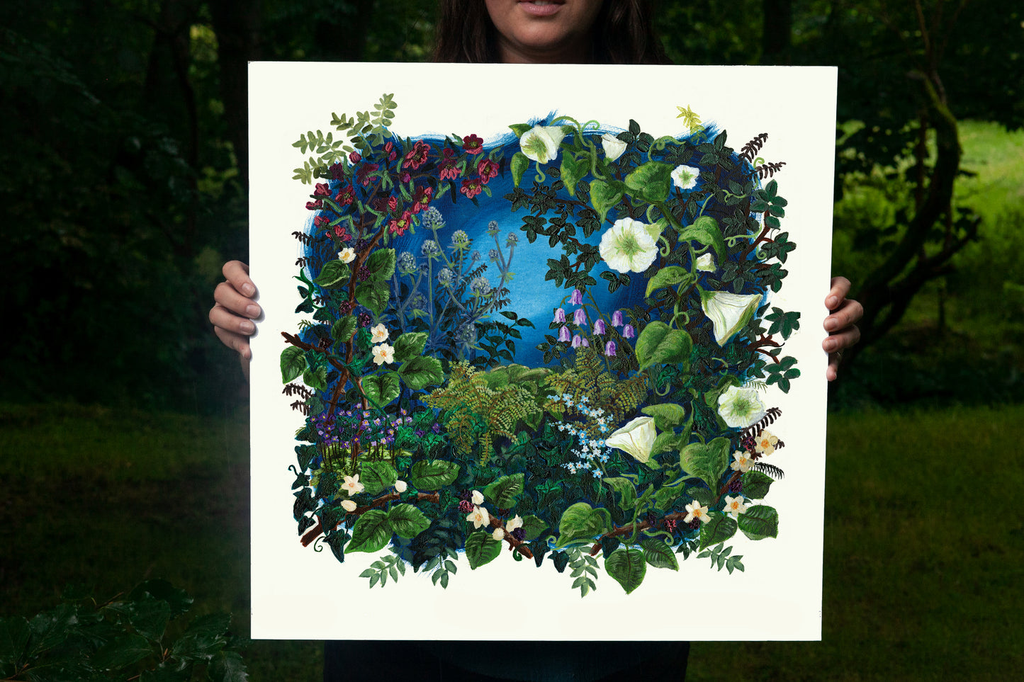 Bindweed & Brambles - Hand Finished