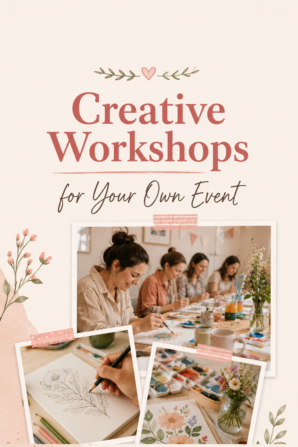 Workshops for your own event