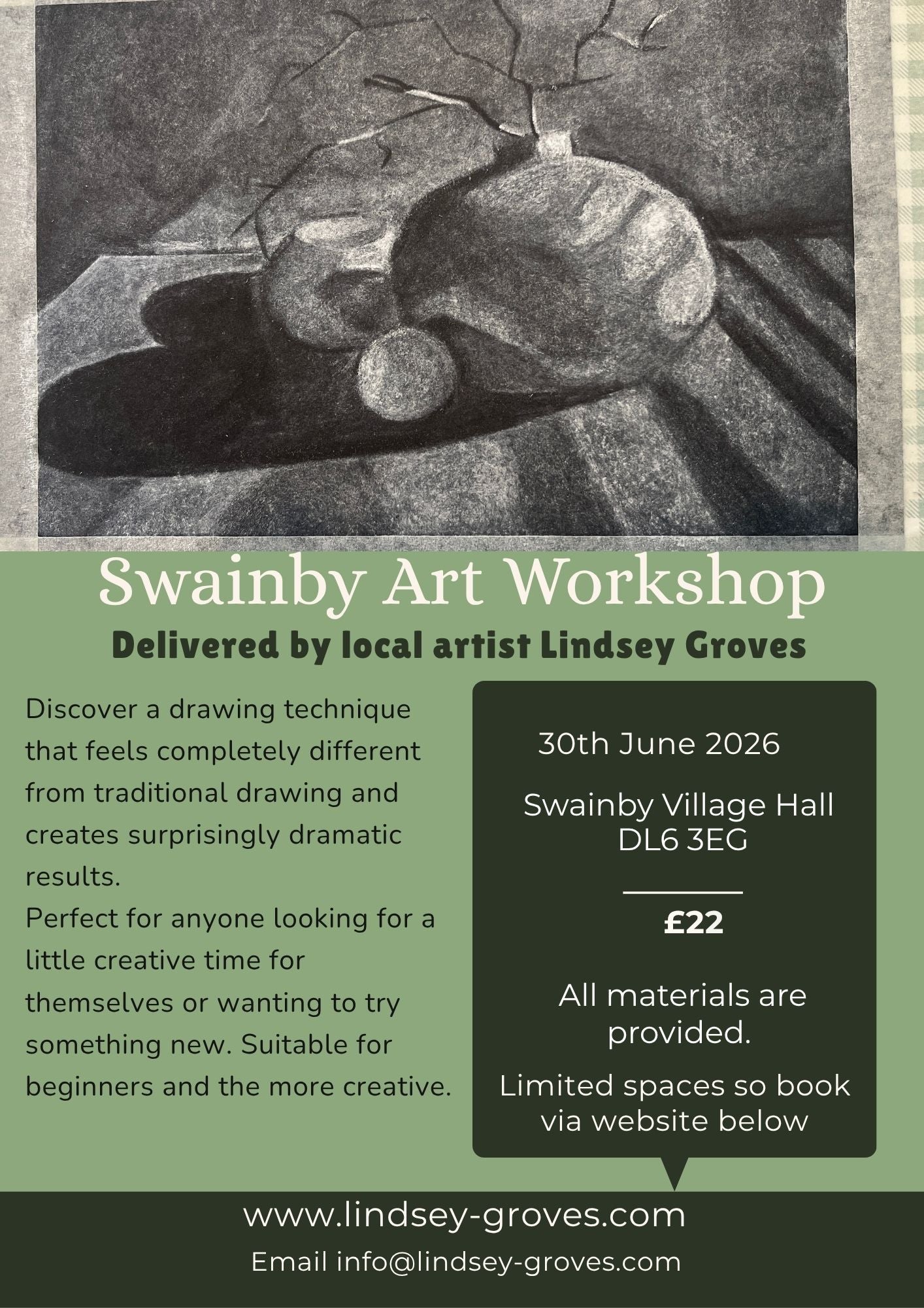 Swainby Art Workshop Drawing with Light