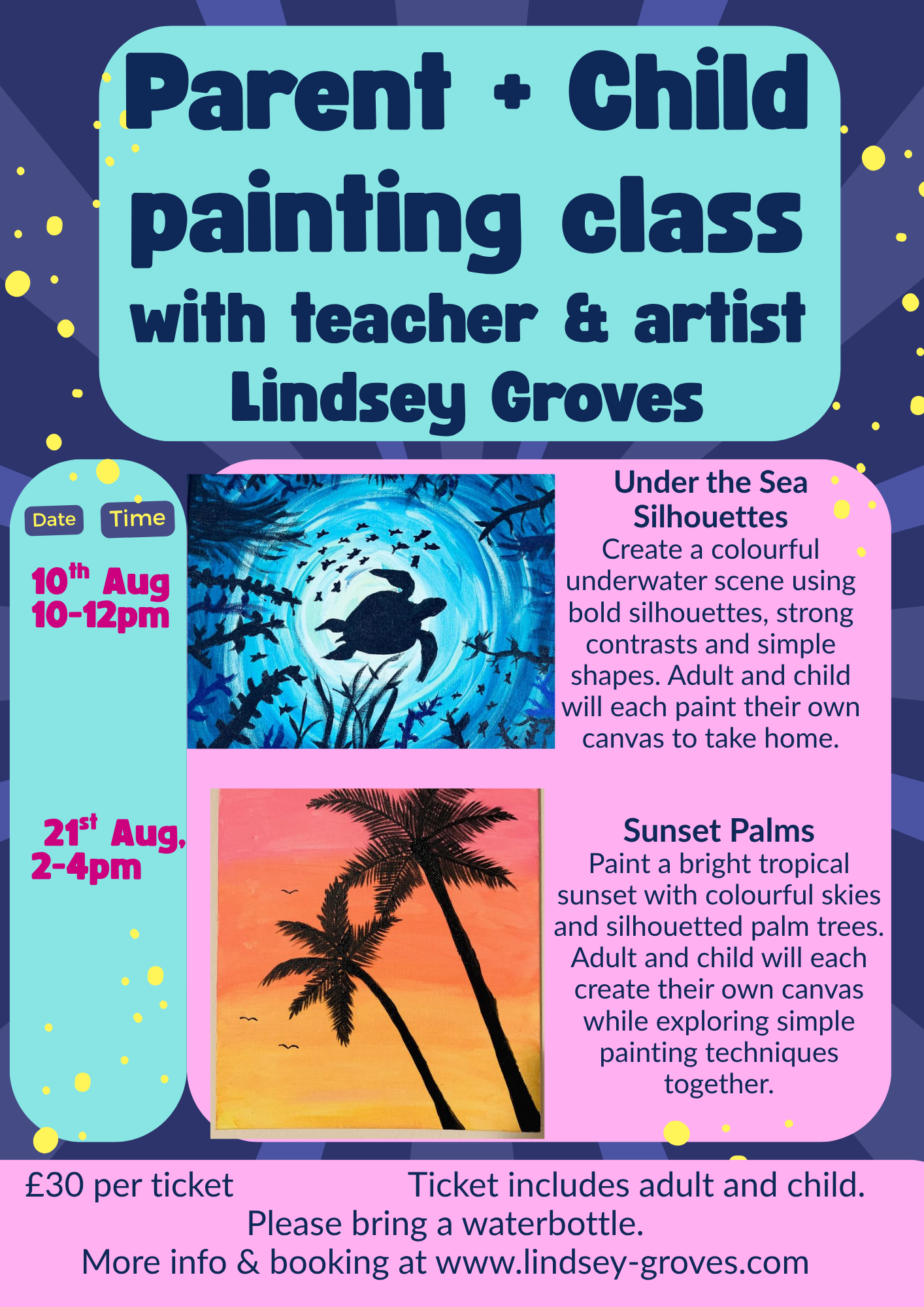 Parent + Child Art Workshop Swainby
