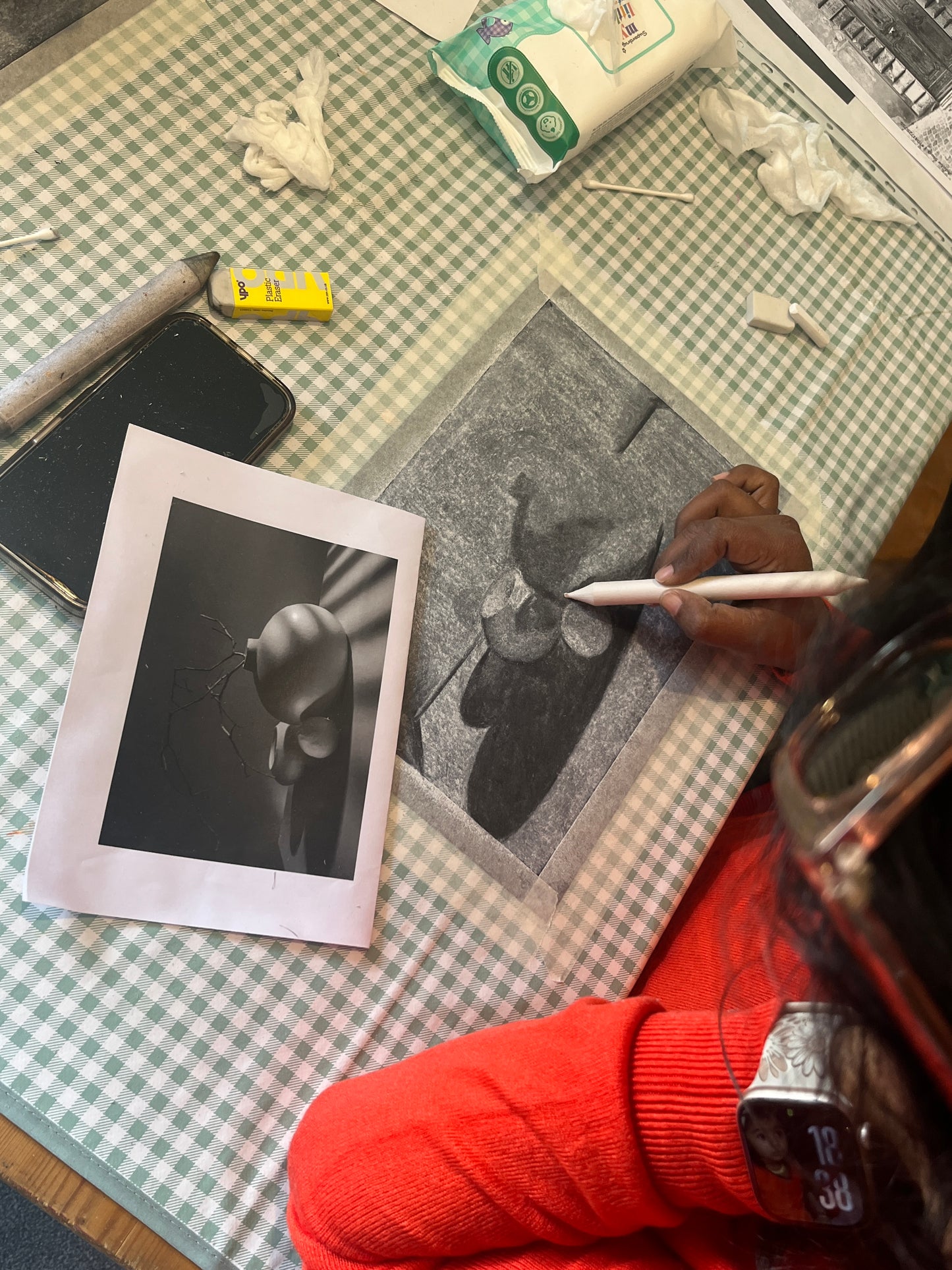 Swainby Art Workshop Drawing with Light