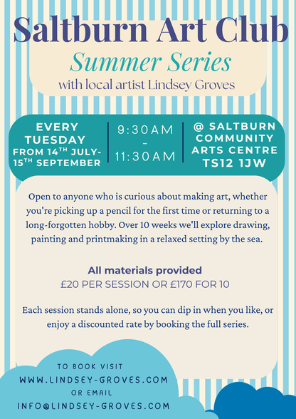 Saltburn Summer Art Club 2026